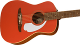 Guitarra Electroacústica Fender Malibu Player, Fiesta Red