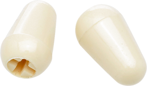 Stratocaster Switch Tips, Aged White (2)