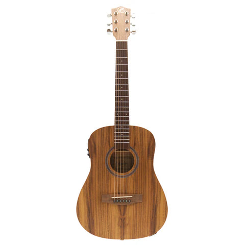 Guitarra Electroacústica Bamboo Baby Koa 34" - Incluye Funda Acolchada