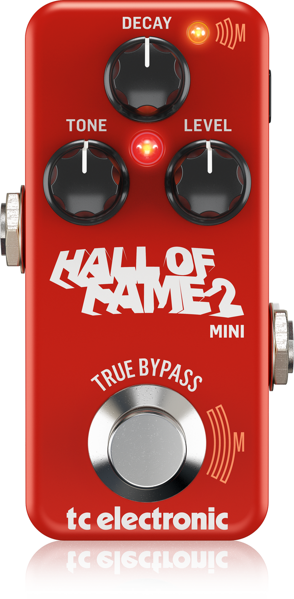 ギター tc electronic HOF mini REVERB Pedal Tc Electronic, Hall of Fame 2 mini, Reverb – The Rock Lab Mexico
