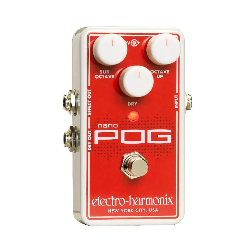 Pedal Nano Pog , Electro Harmonix – The Rock Lab Mexico