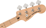 Paquete Bajo Eléctrico Squier Affinity Series Precision Bass PJ Pack, Maple Fingerboard, Black, Funda, Rumble 15