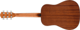 Guitarra Acústica Fender FA-15 escala 3/4, con funda, Black