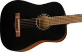 Guitarra Acústica Fender FA-15 escala 3/4, con funda, Black