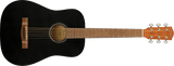 Guitarra Acústica Fender FA-15 escala 3/4, con funda, Black