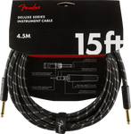 Cable Fender Deluxe Series Instrument, 4.5, Black Tweed