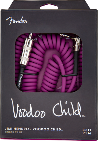 Cable Fender Hendrix Voodoo Child, Purple ,9.1m