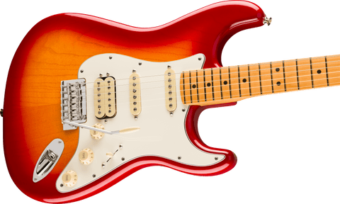 Guitarra Eléctrica Fender Player II Stratocaster HSS, Maple, Aged Cherry Burst