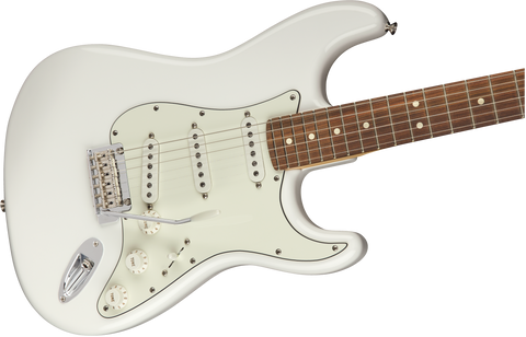 Guitarra Eléctrica Fender Player Stratocaster, Pau Ferro, Polar White