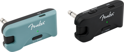 Fender Telepath Wireless System, Mystic Ice Blue and Black