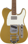 Guitarra eléctrica Squier Classic Vibe Custom Telecaster SH con Bigsby, Aztec Gold