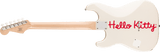 Guitarra eléctrica Squier, Fender x Hello Kitty White Stratocaster