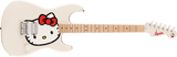 Guitarra eléctrica Squier, Fender x Hello Kitty White Stratocaster
