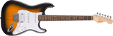 Guitarra eléctrica Squier Debut Collection Stratocaster HT HSS, 2-Color Sunburst