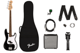 Paquete de bajo eléctrico Squier Debut Collection Precision Bass, Black