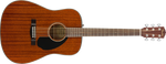 Guitarra Acústica Fender CD-60S Dreadnought, Walnut Fingerboard, All-Mahogany