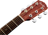 Guitarra Electroacústica Fender CD-140SCE Dreadnought, All-Mahogany, con estuche