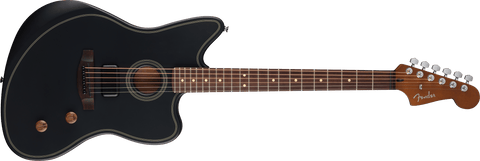 Guitarra electroacústica Fender Acoustasonic Standard Jazzmaster, Black