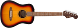 Guitarra acústica Fender California Standard Redondo Mini, con funda, 3-Color Sunburst