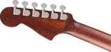 Guitarra electroacústica Fender California Deluxe Redondo CE,Black