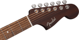 Guitarra electroacústica Fender California Deluxe Redondo CE,Black