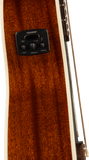 Guitarra electroacústica Fender California Deluxe Monterey E, Black
