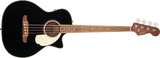 Bajo electroacústico Fender California Deluxe Kingman Bass CE, Black