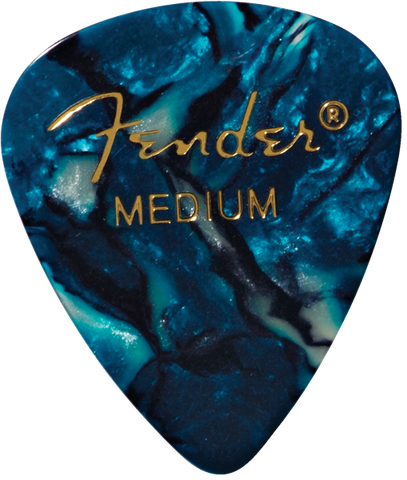 Plumillas Fender Premium Celluloid 351, Medium, 12-Pack