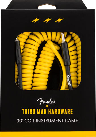 Cable Fender x Third Man Hardware, Yellow, 9m
