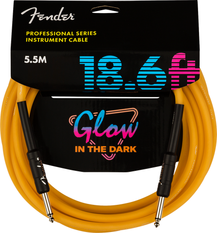 Fender Professional Glow in the Dark , Orange, 5.5m