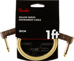 Cable Fender Deluxe Series , Angle/Angle,30cm, Tweed