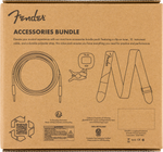 Paquete de accesorios Fender: cable, afinador y correa