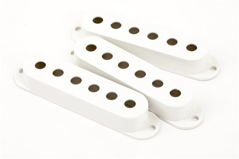 Pickup Covers, Stratocaster White (3)