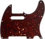 Pickguard, Telecaster 8-Hole Mount, Tortoise Shell, 4-Ply