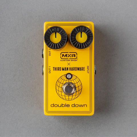 Pedal MXR Double Down (Limited Edition Yellow) Third Man Hardware