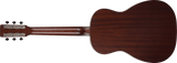 Guitarra acústica Jim Dandy Parlor LTD, Vintage White