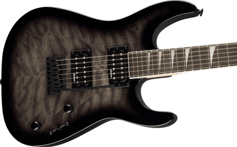 Guitarra eléctrica Jackson JS Series Dinky JS20 DKQ 2PT, Transparent Black Burst