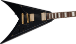 Guitarra eléctrica Jackson X Series Signature Scott Ian King V KVXT, Gloss Black