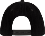 Gorra Fender estilo Baseball , Pana, negra, Unitalla