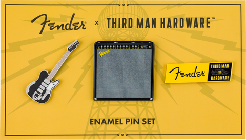 Lapel Pin Set Fender, x Third Man Hardware
