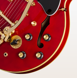 Guitarra eléctrica Epiphone Back to the Future ES-345, Cherry Red