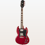 Guitarra eléctrica Epiphone SG standard, cherry, incluye funda