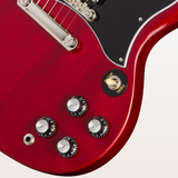 Guitarra eléctrica Epiphone SG standard, cherry, incluye funda