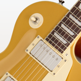 Guitarra eléctrica Epiphone Les Paul Standard 50s, Goldtop, incluye funda
