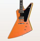 Guitarra eléctrica Epiphone Futura Explorer Custom, Firestorm Shift, con funda