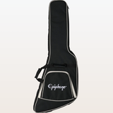 Guitarra eléctrica Epiphone Futura Explorer Custom, Firestorm Shift, con funda