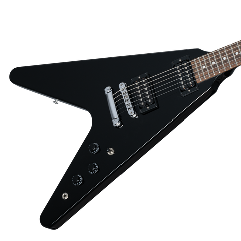 Guitarra eléctrica Gibson 80s Flying V, Ebony