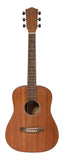 Guitarra Acústica Bamboo Baby Mahogany 34" - Incluye  Funda Acolchada