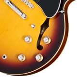 Guitarra eléctrica Epiphone Inspired by Gibson Custom, 1962 ES-335 Reissue, Vintage Burst