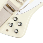 Guitarra eléctrica Epiphone Inspired by Gibson Custom, 1963 Firebird V Reissue / Maestro Vibrola, Polaris White